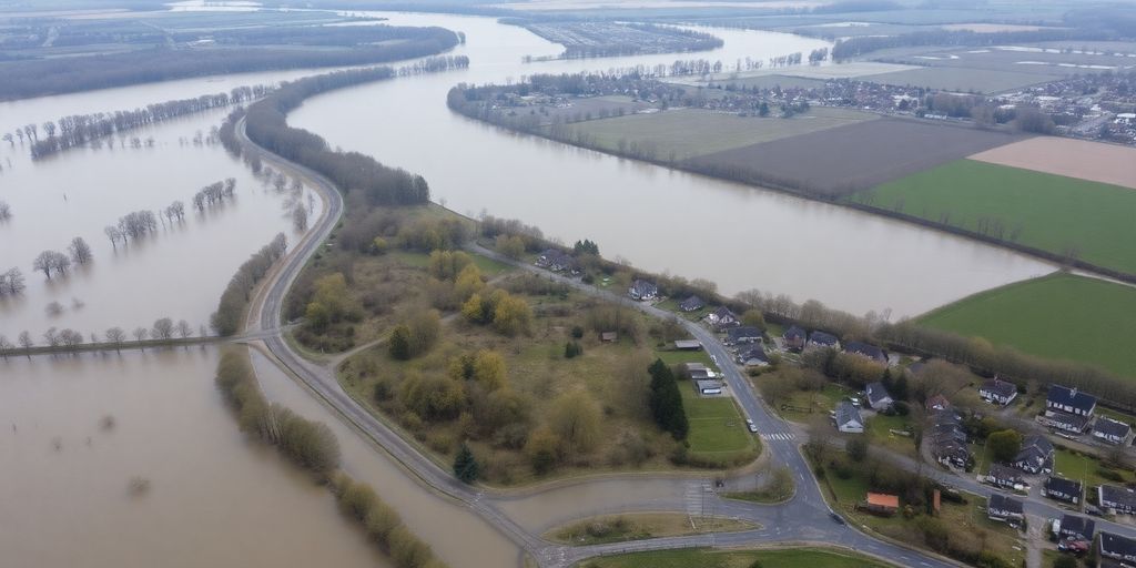Inondations dans plusieurs régions wallonnes.